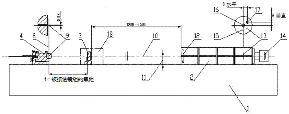 A light beam directivity debugging system and method