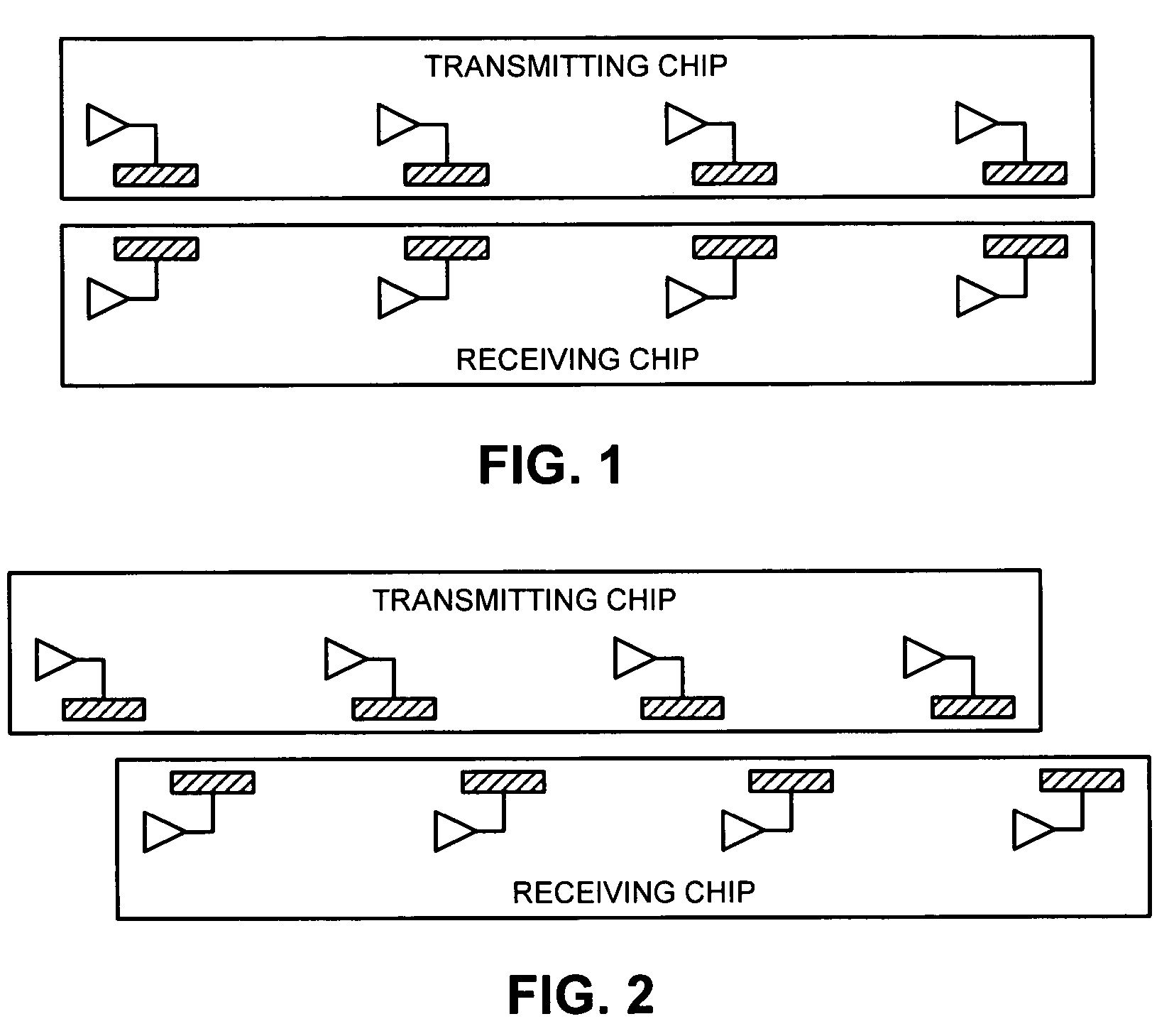 Method and apparatus for precisely aligning integrated circuit chips