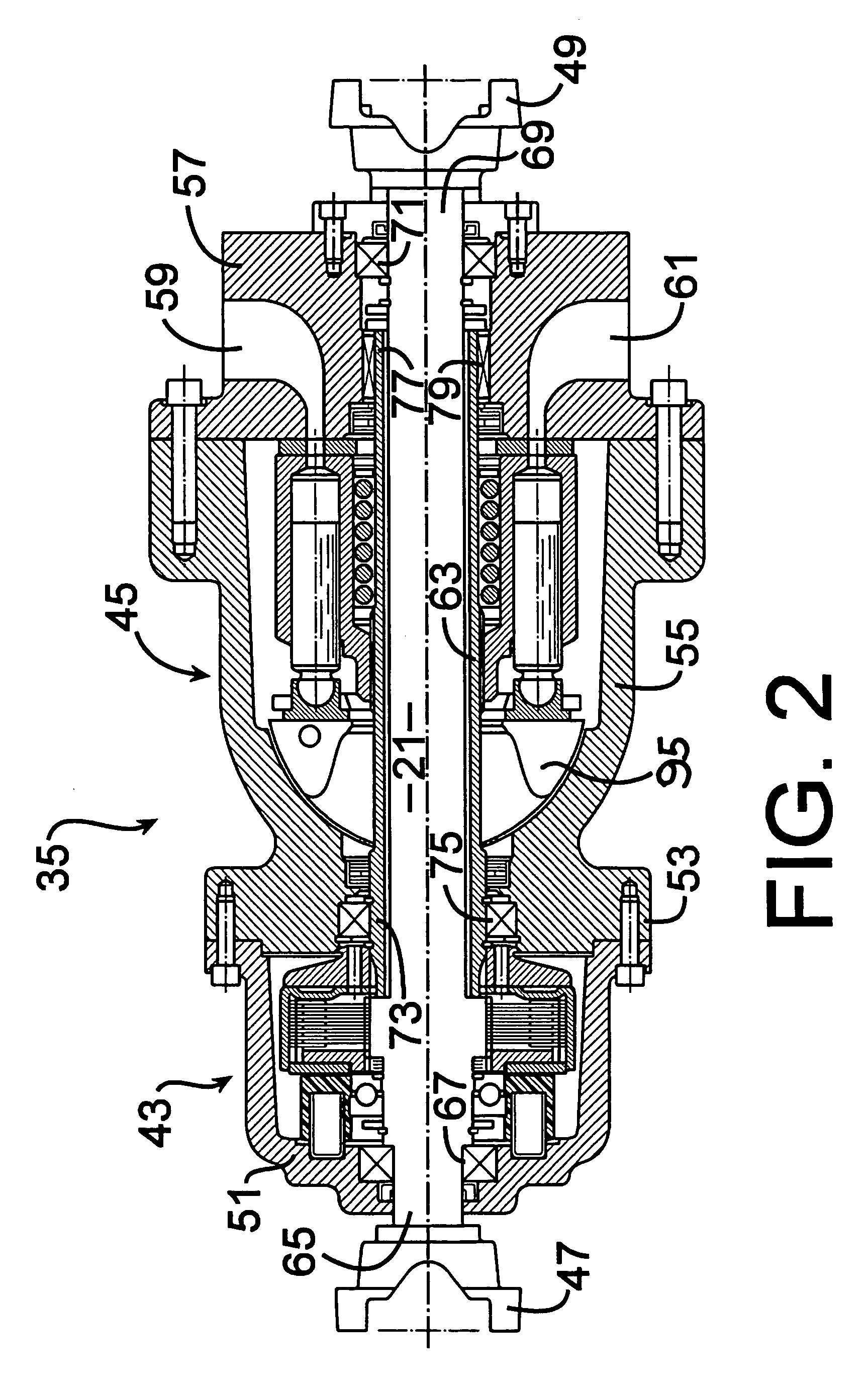 Hydraulic drive system and improved filter sub-system therefor