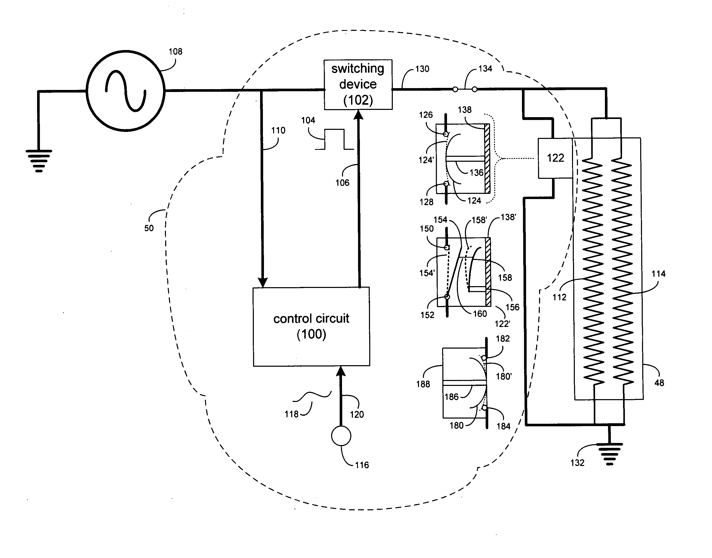 Switching device and system