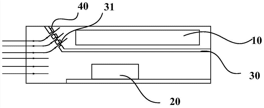 Ventilation device for case, case and method for ventilating