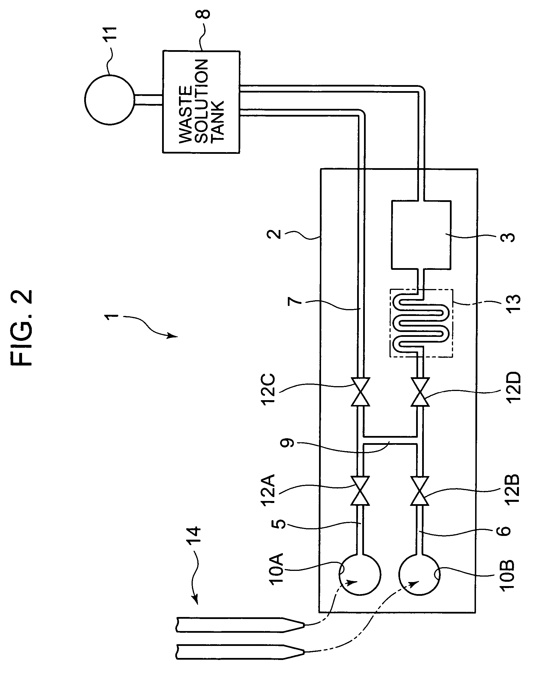 Microchip for analysis, analysis system having the same, and analysis method