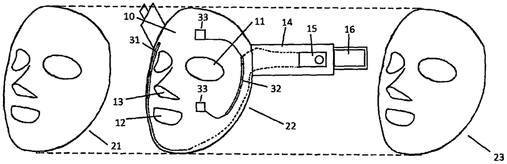 Preparation method of graphene heating facial mask