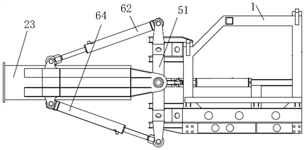 Underwater unmanned self-walking cutter suction device