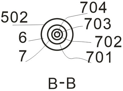 Integrated high-frequency soldering iron core