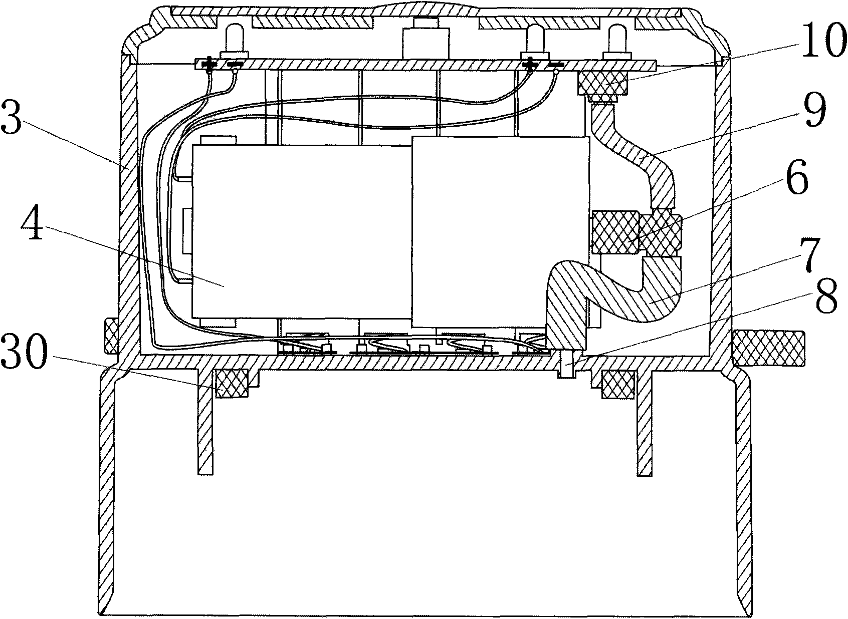 Full-automatic defecating and bowel clearing device