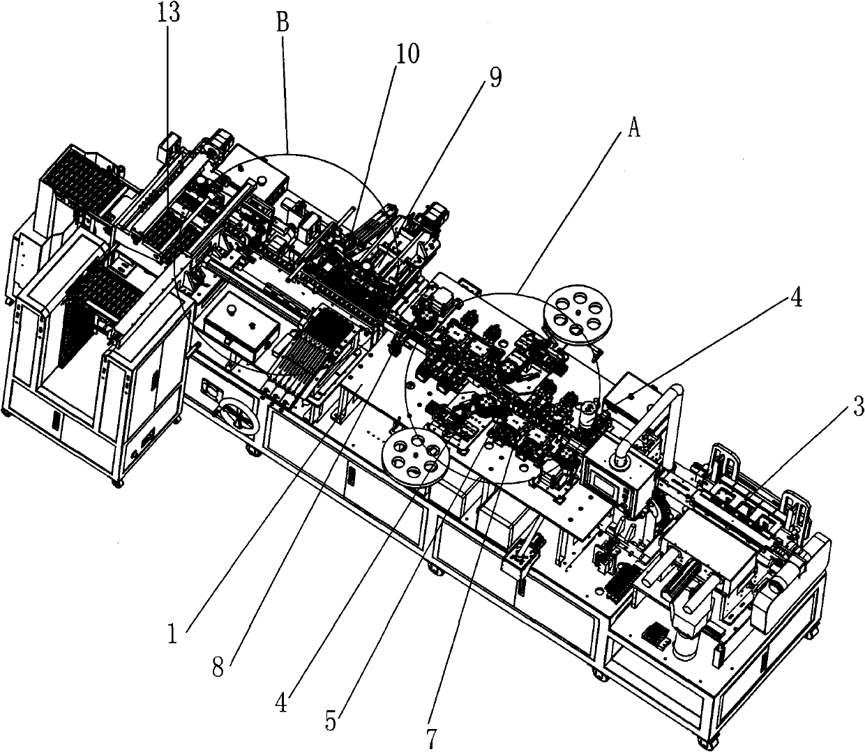 Automatic spot welding equipment