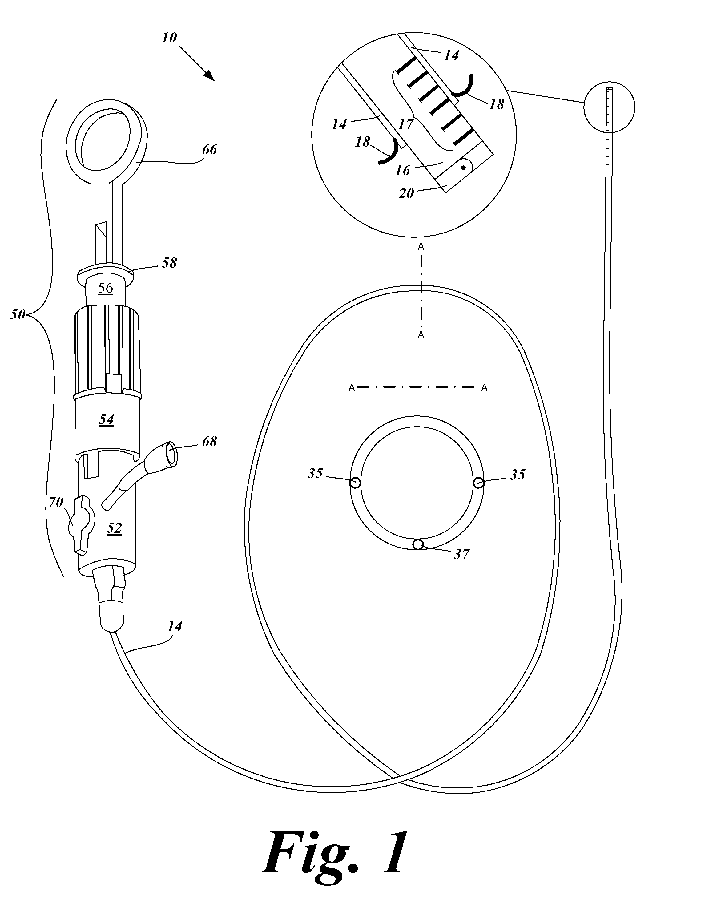 Device, system and method for multiple core biopsy