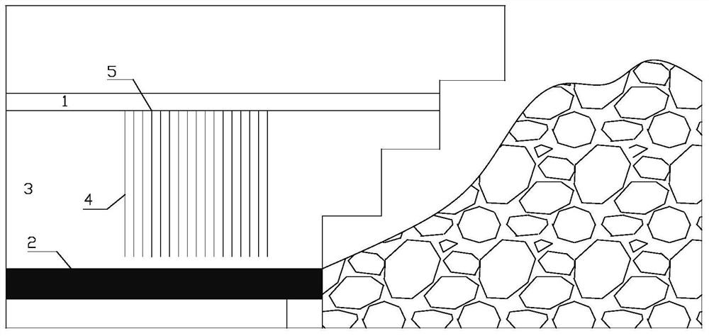 Method for improving gas extraction efficiency of high extraction roadway