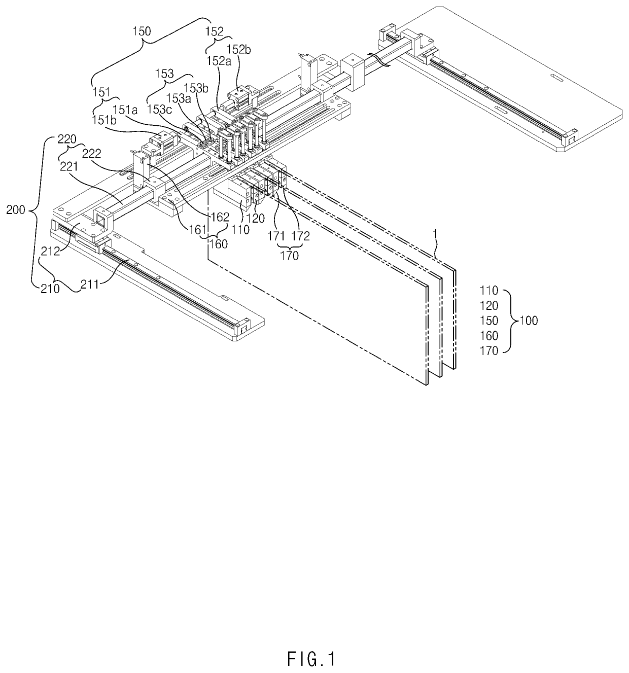 Degassing device, and facility and method for manufacturing secondary battery comprising the same