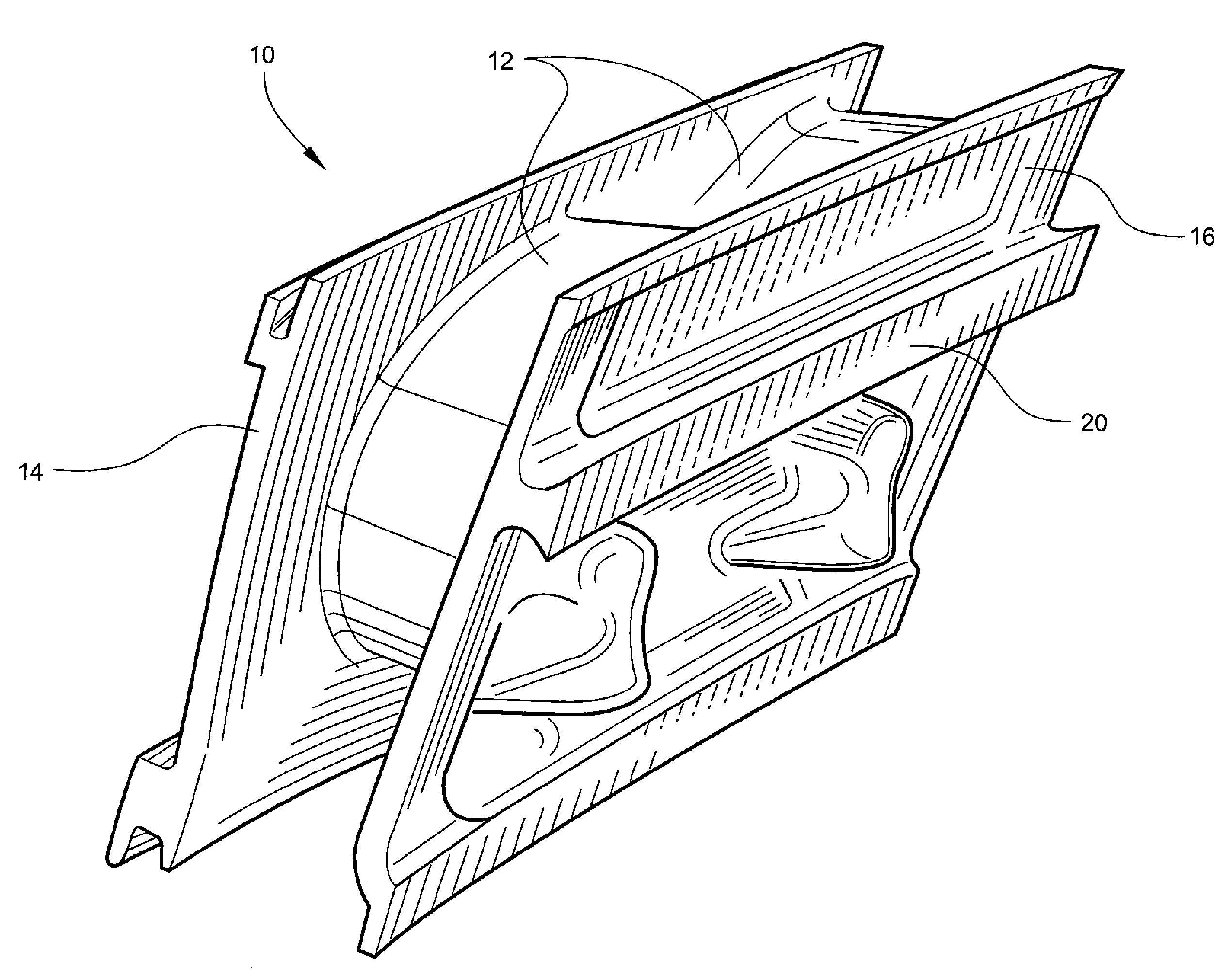 Turbine nozzle segment and repair method