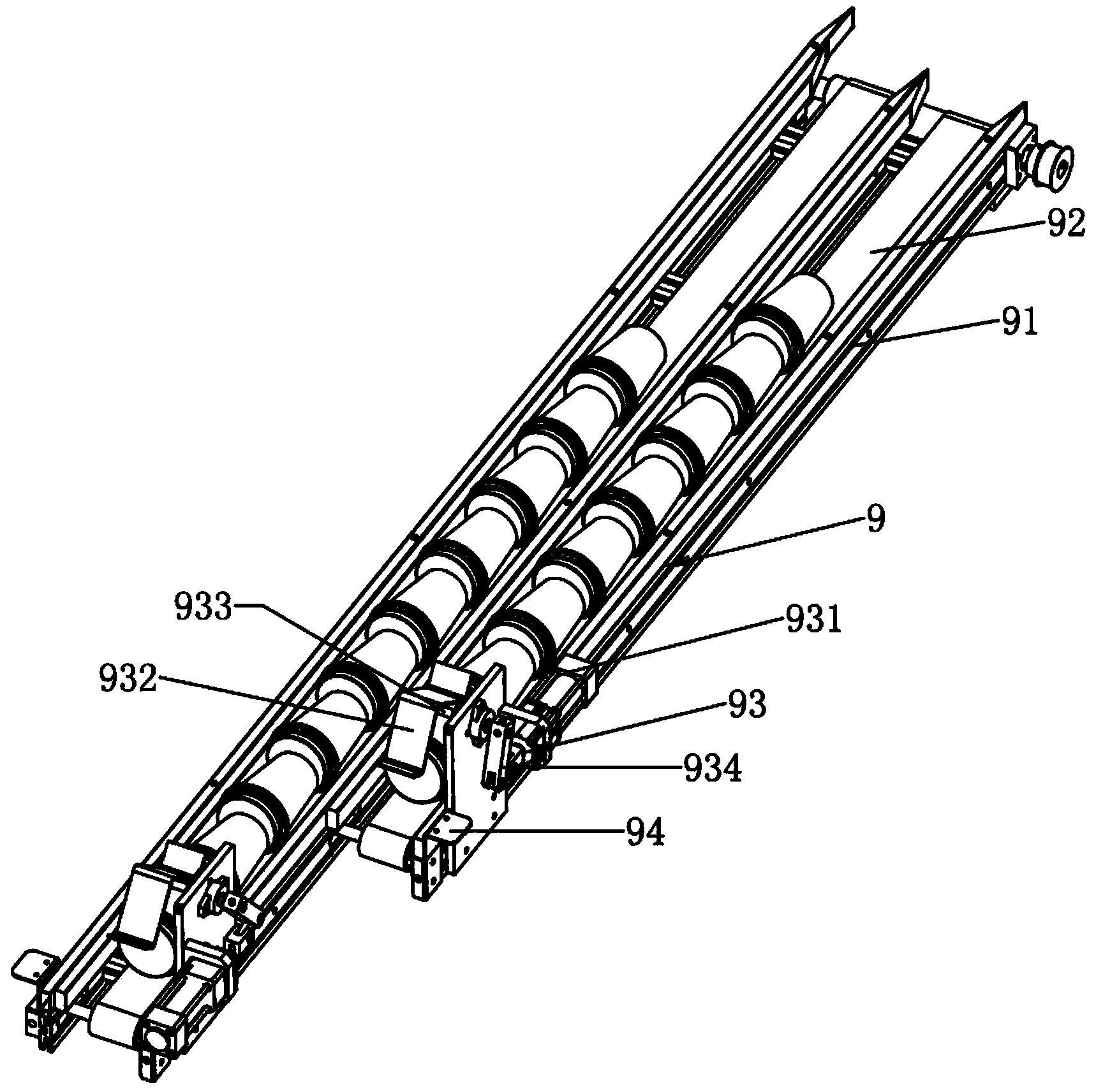 Full-automatic box filling machine for cupped products