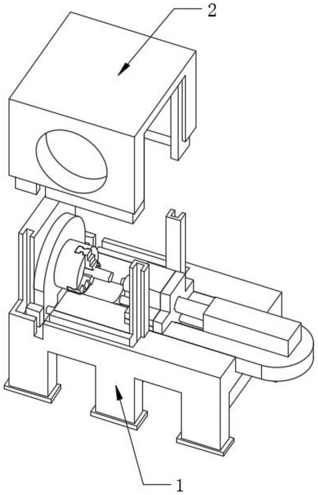 Machine part machining grinding machine convenient to observe and good in protection performance