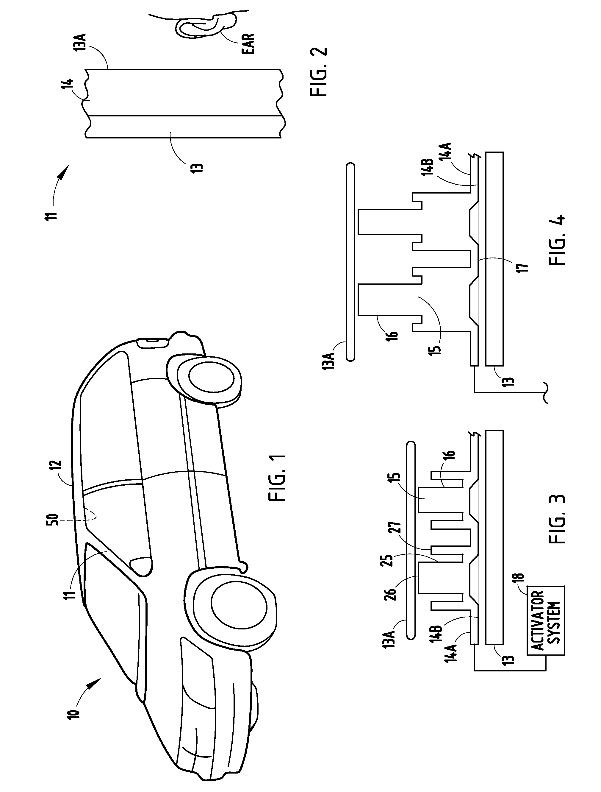 Variable energy management system for pedestrian, occupant, vehicle