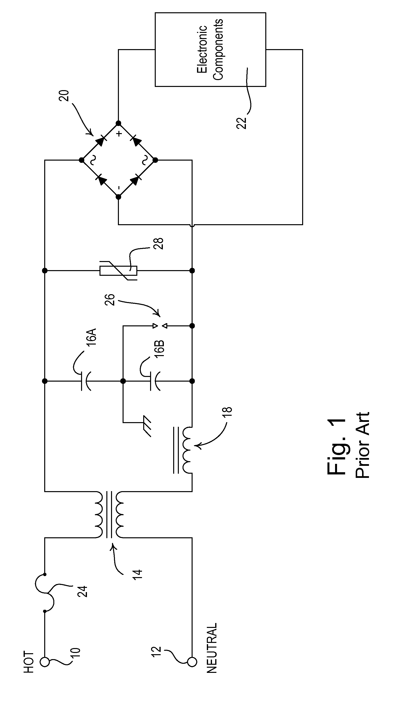 Surge Suppression Circuit for a Load Control Device