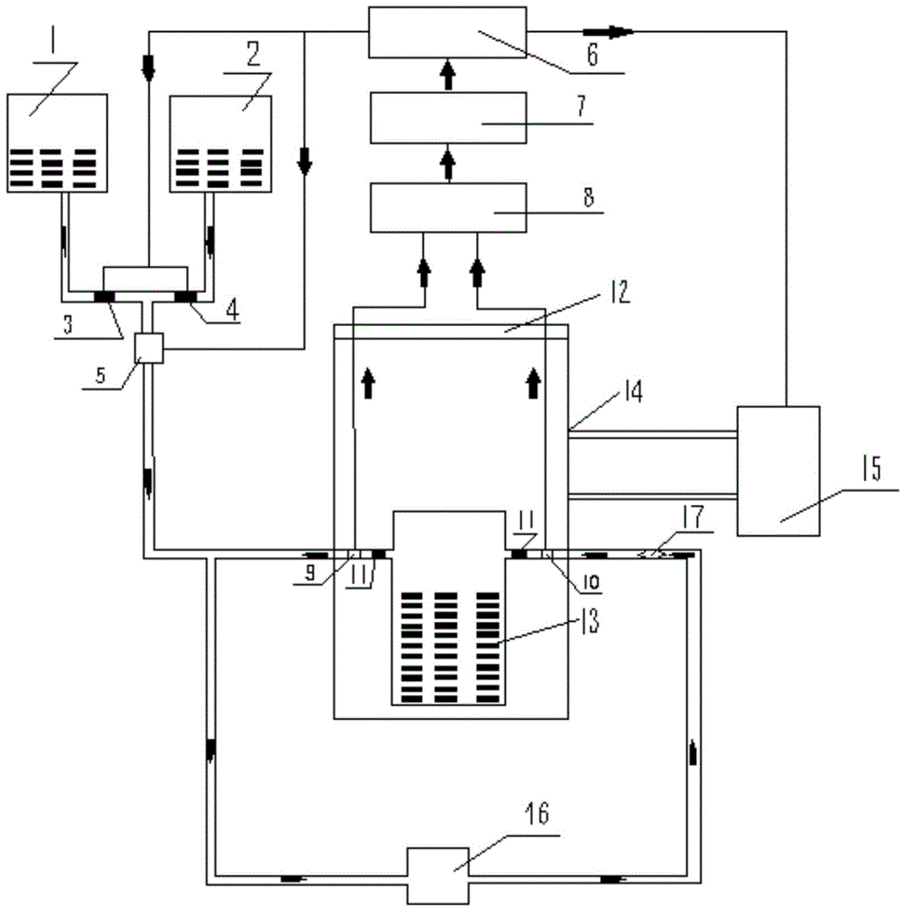 Instrument apparatus for low-temperature storage of biological material