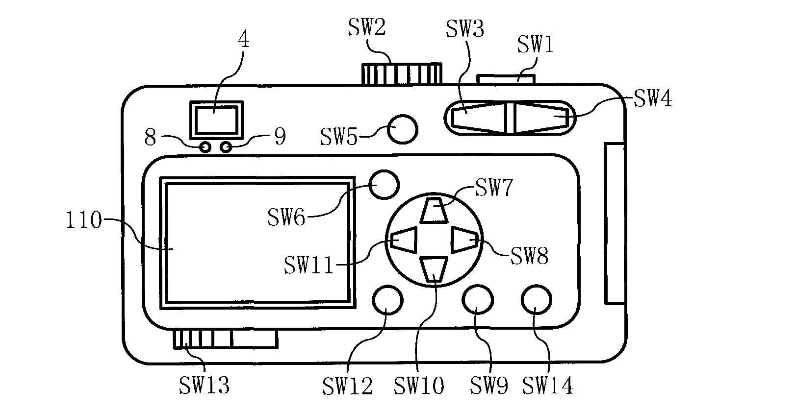 Flexible circuit board, photographing device, photographing optical device and electronic instrument thereof