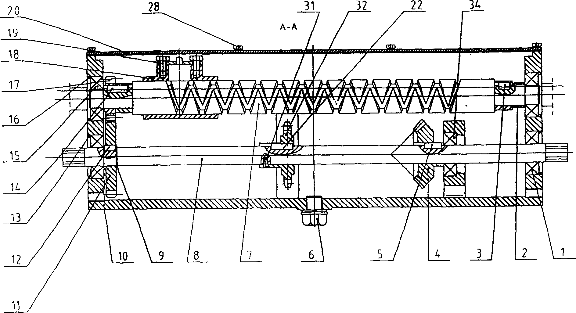 Box moving mechanism of high-speed rice transplanter