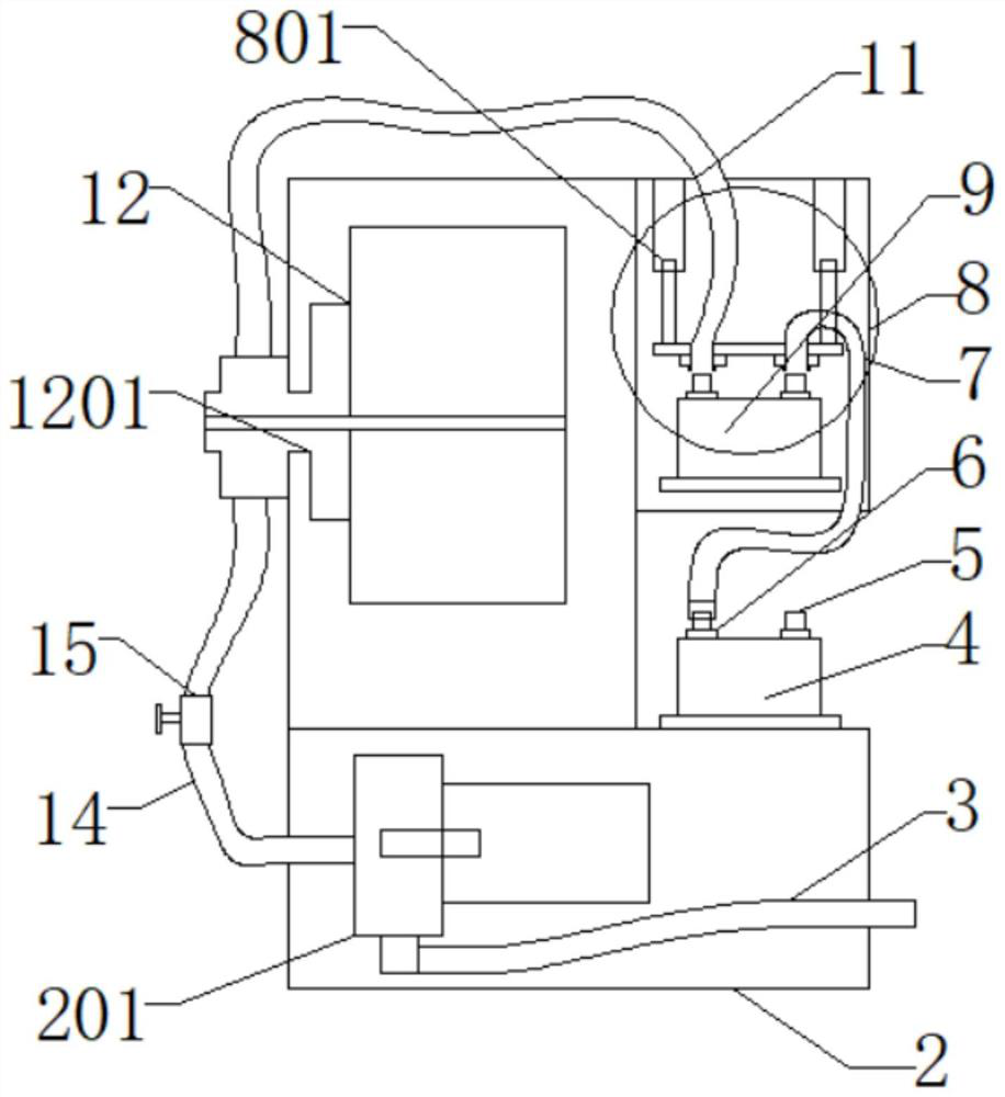 Pulse detection device of ultrasonic gas meter