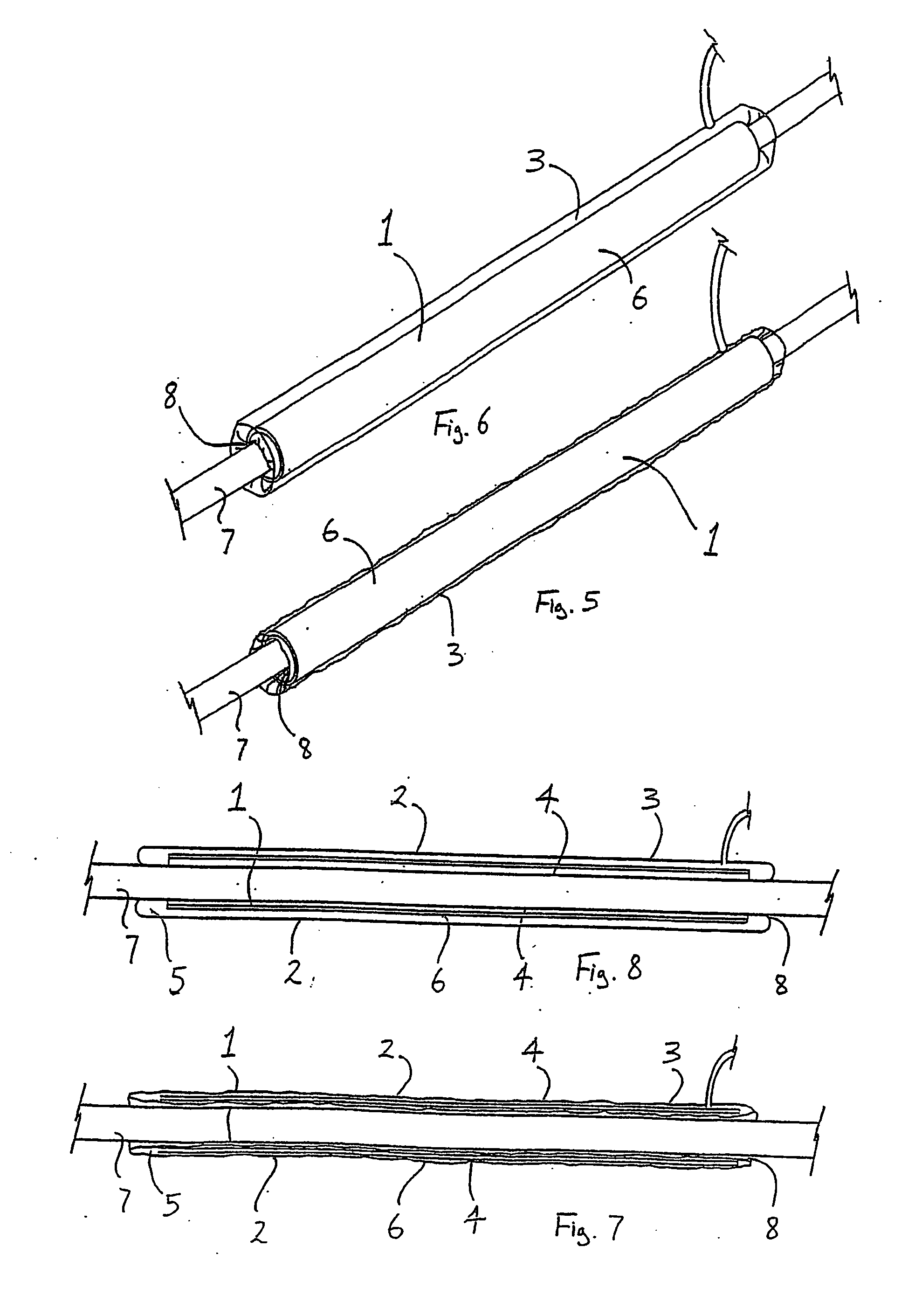 Evertable insertion tube for colonoscope