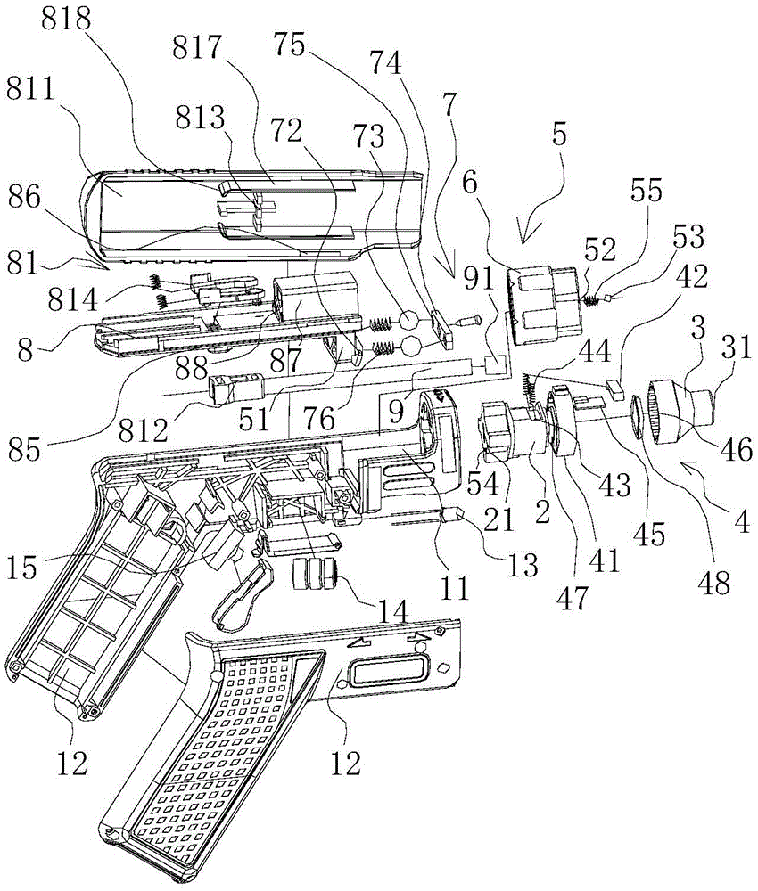 Bit push-pull disassembly tool