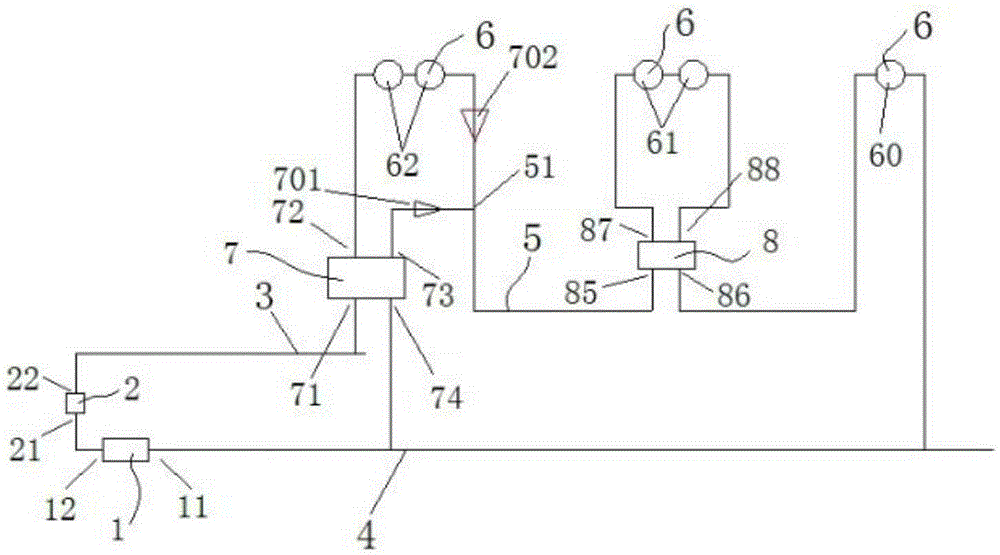 Hydraulic system, motor sweeper hydraulic system and motor sweeper with motor sweeper hydraulic system