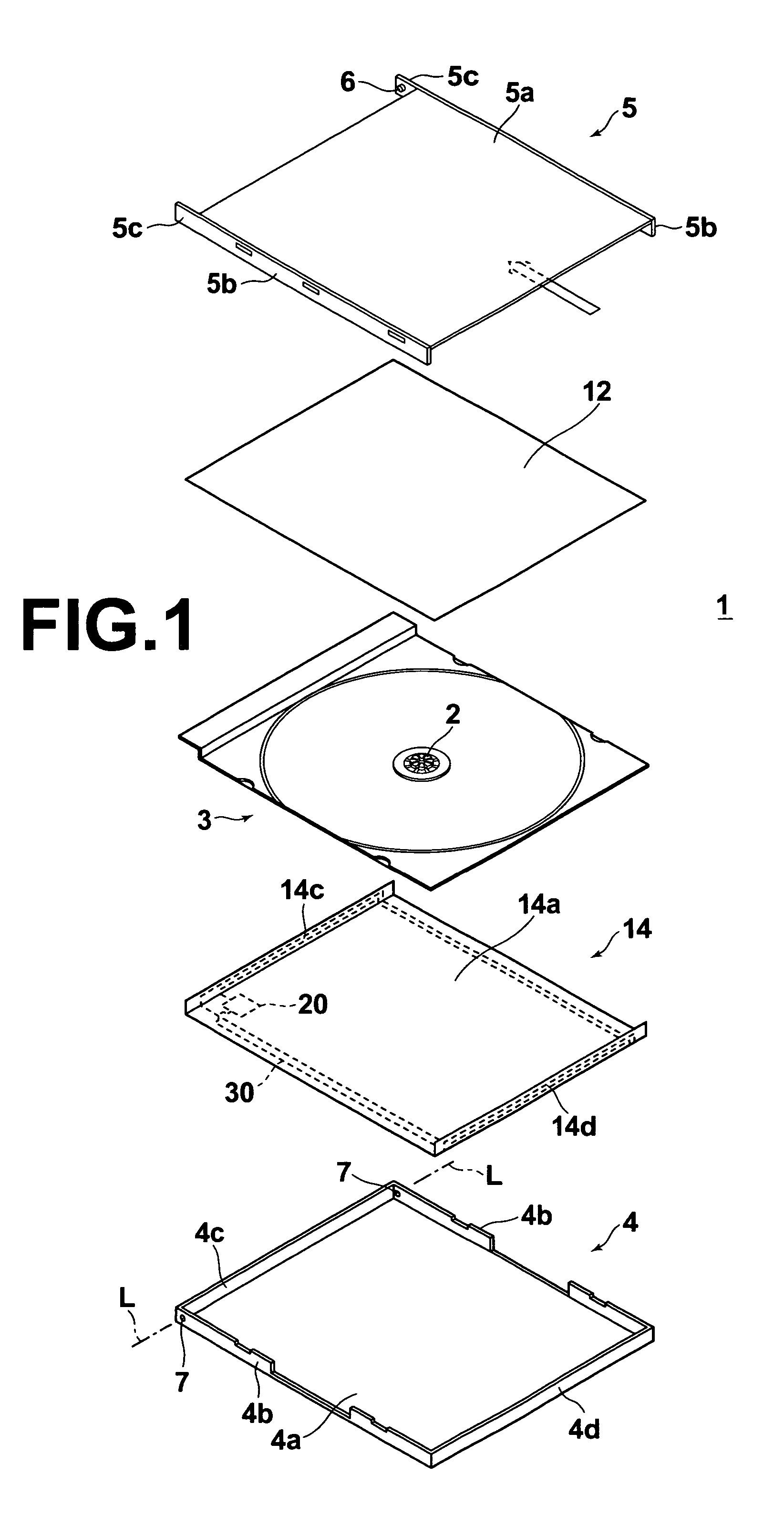 Index card for recording medium casing and recording medium casing