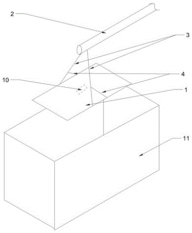 Papermaking device for rice paper production