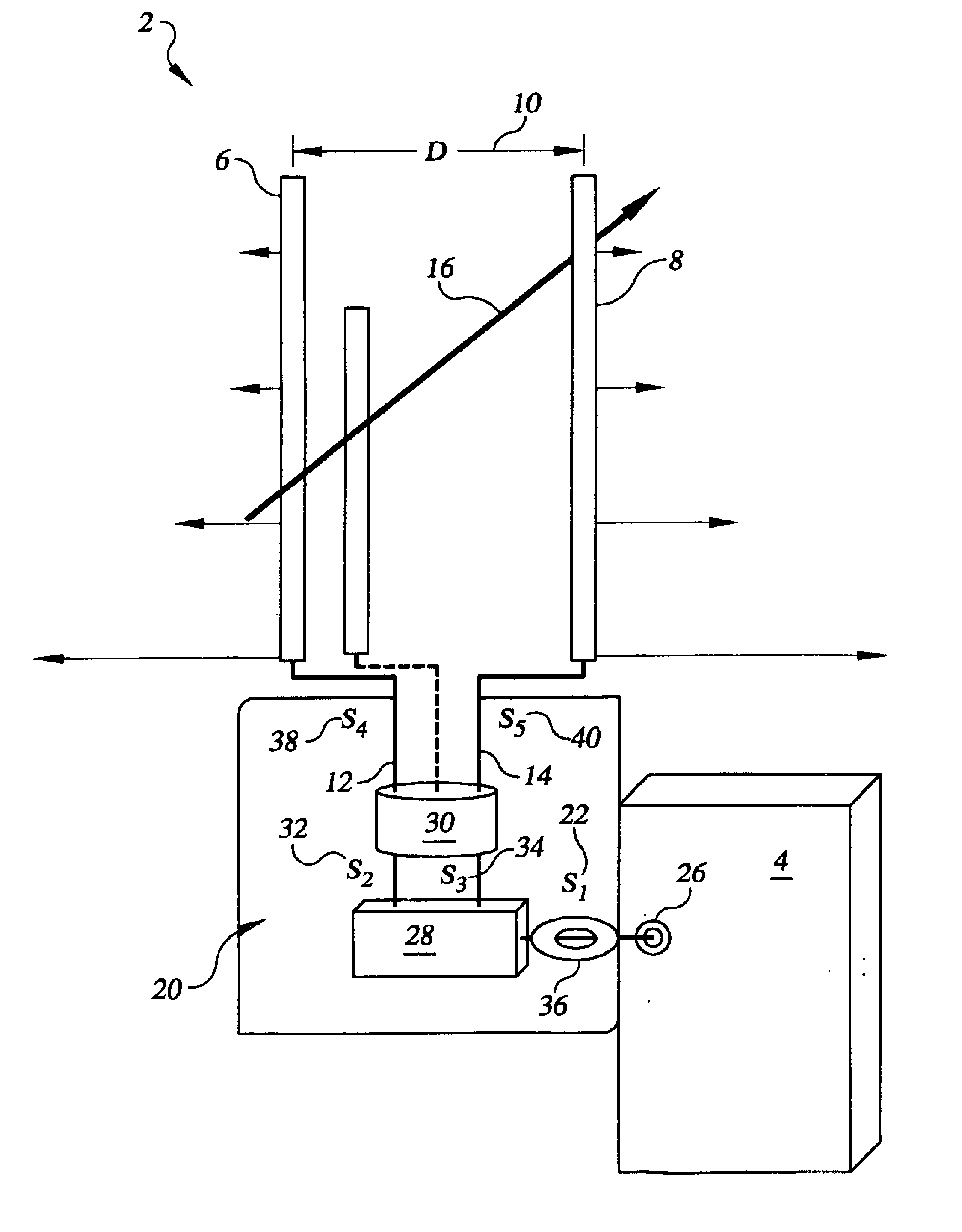 Interferometric antenna array for wireless devices