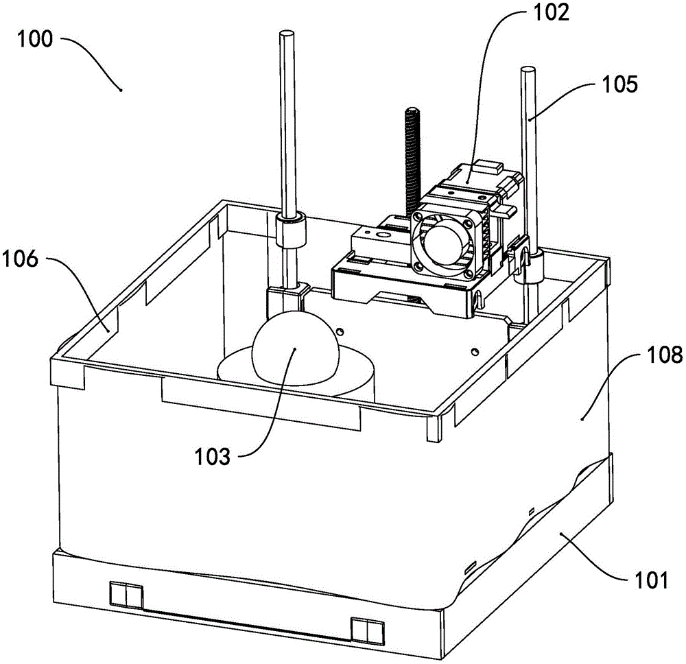 Three-dimensional printer and printing method thereof