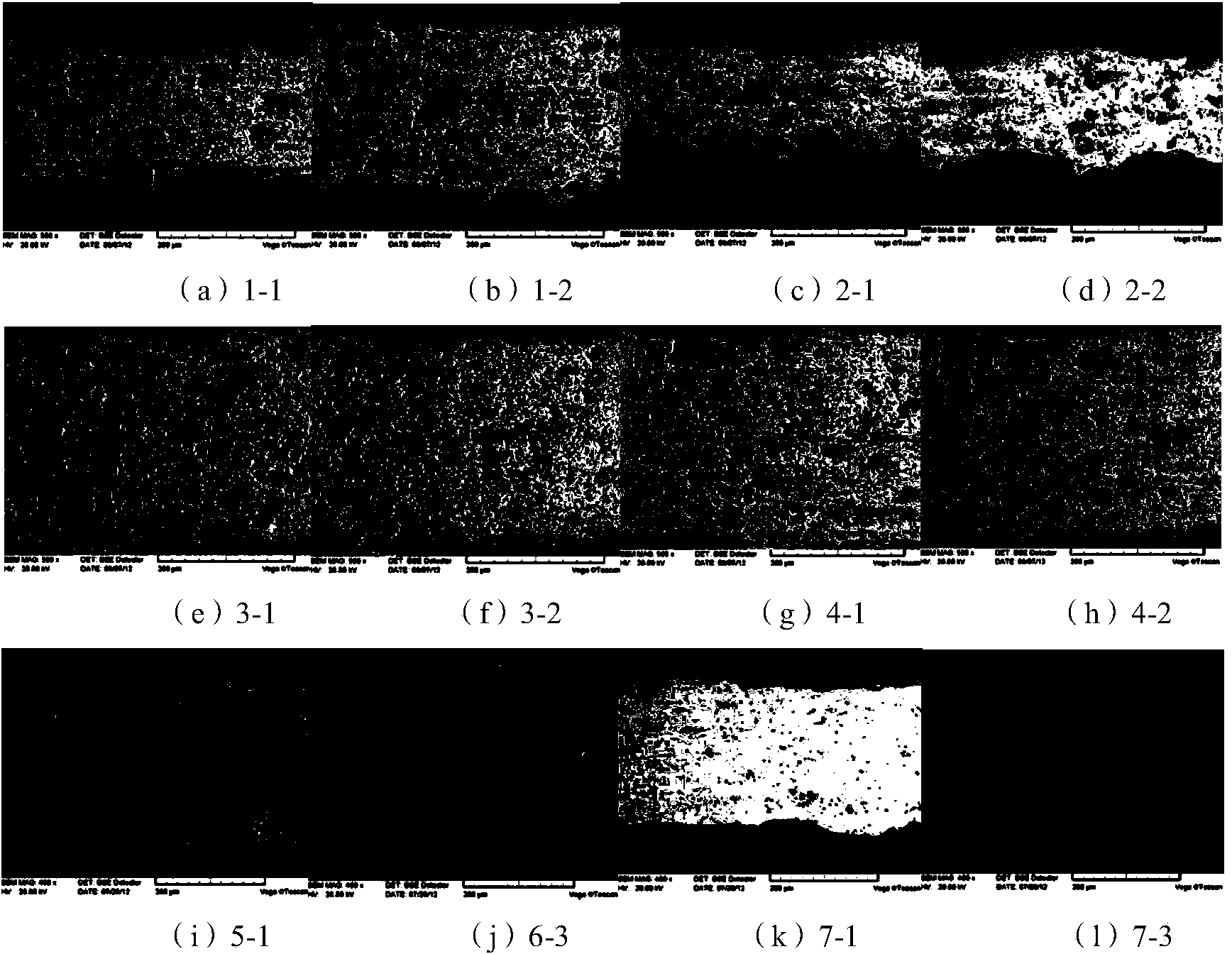 Control method for thermal barrier coating porosity