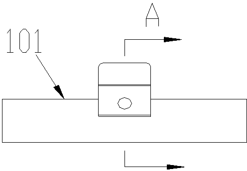 Turning clamp for plate part hole and inner annular groove machining