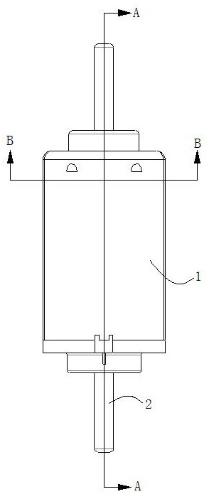 A kind of micro swing motor and its preparation method