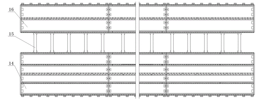 Horizontal device and method for friction-stir welding of circular seam of carrier rocket storage tank assembly