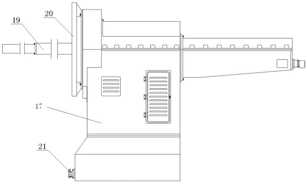 Horizontal device and method for friction-stir welding of circular seam of carrier rocket storage tank assembly