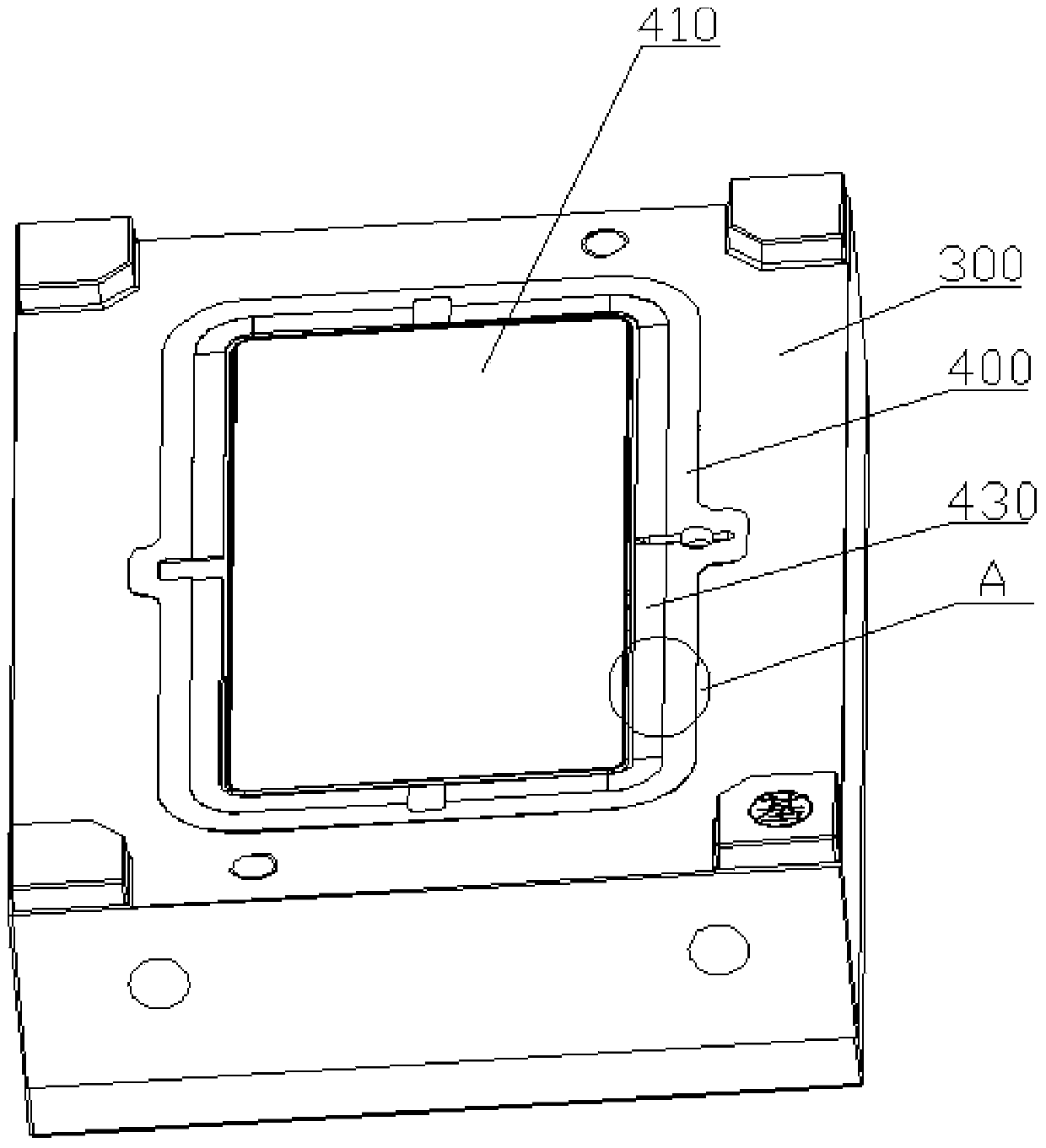 Liquid silicone rubber injection mold