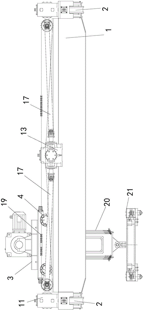 Crane used in highly radioactive environment