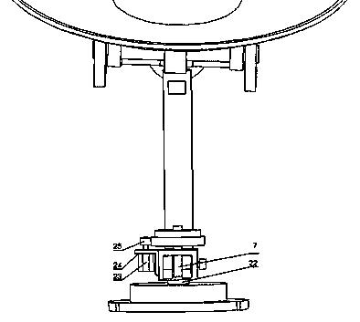 Moving carrier signal receiving system