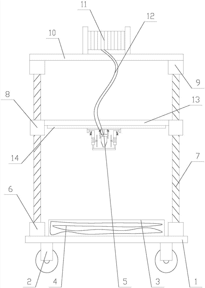 Intelligent 3D printer with anti-drawing function