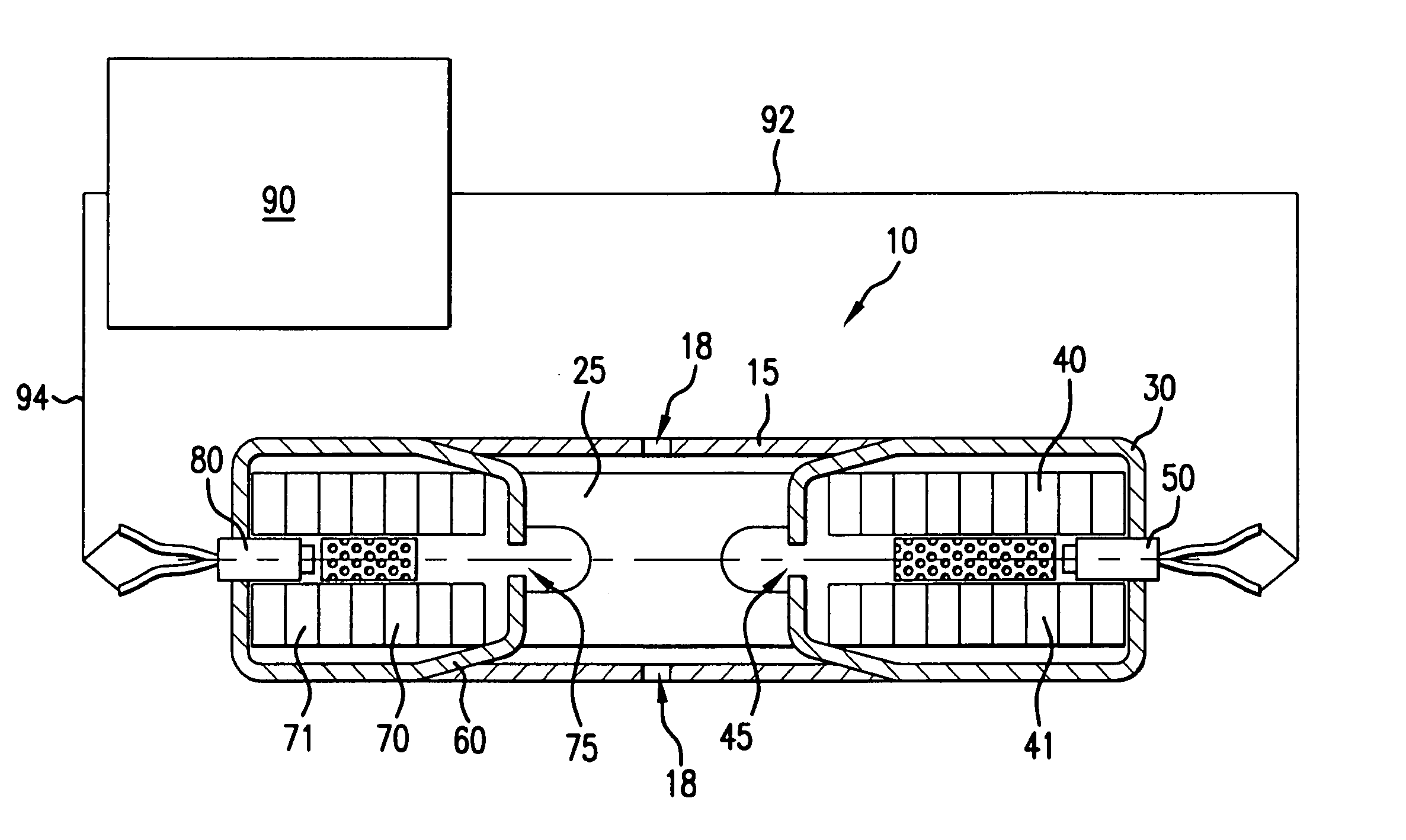 Pressure-enhanced, adaptive inflator device