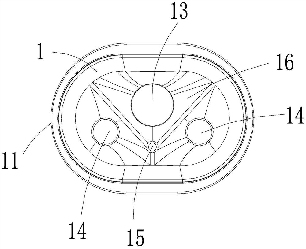 Self-service pharyngeal sample nucleic acid sampling device and autonomous nucleic acid sampling method