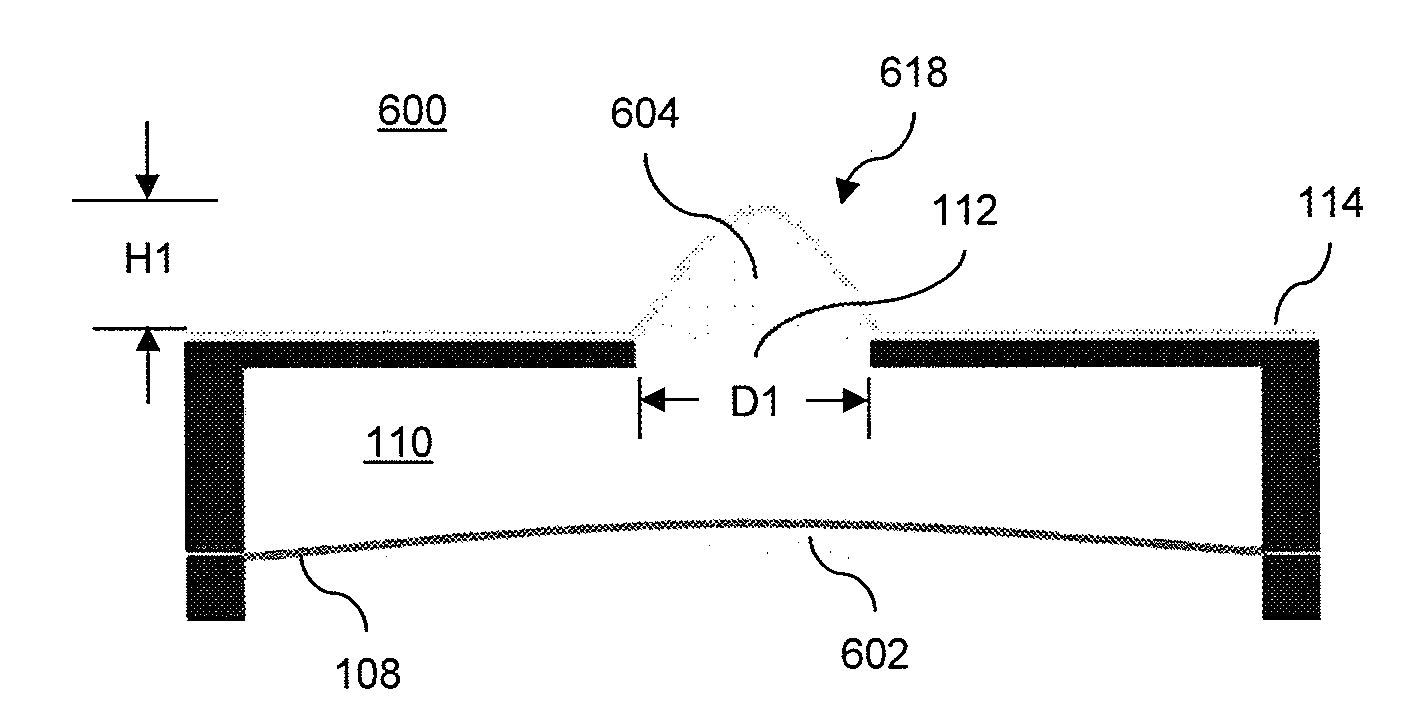 Piezoelectric driven oscillating surface