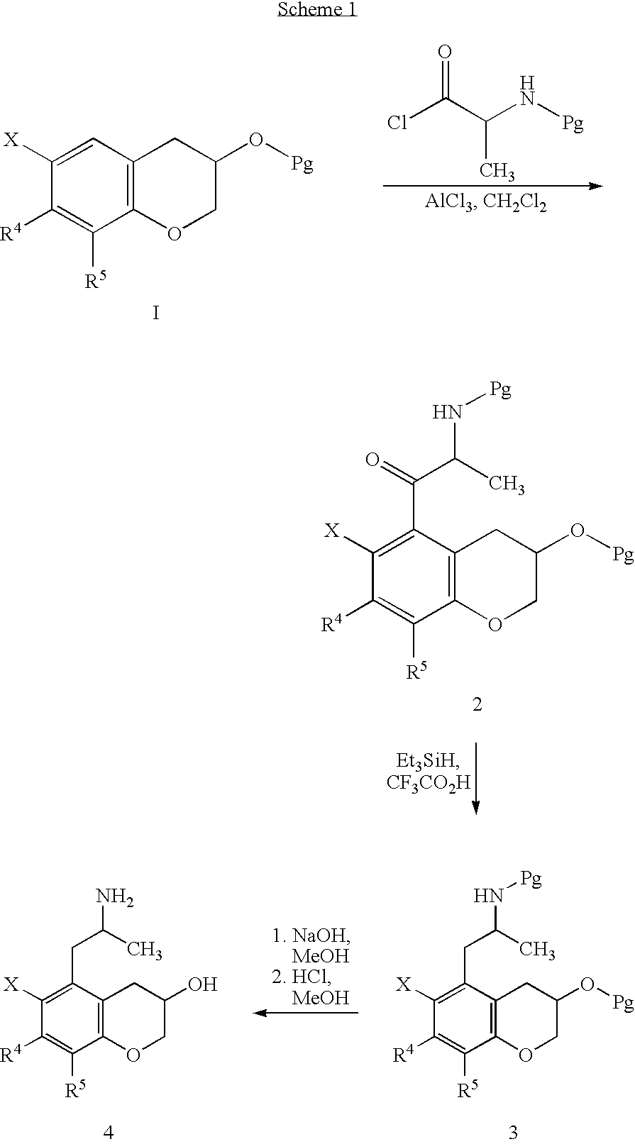 Substituted 5-chroman-5-YL-ethylamine compounds and their use for the treatment of glaucoma