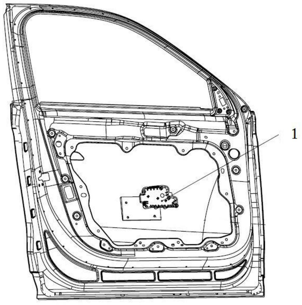 Intelligent automobile door lock and intelligent automobile door lock control method