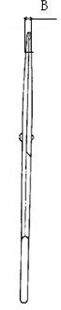 Automatic method for detecting dimension of use part of surgical instrument