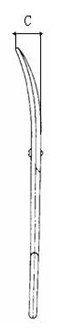 Automatic method for detecting dimension of use part of surgical instrument