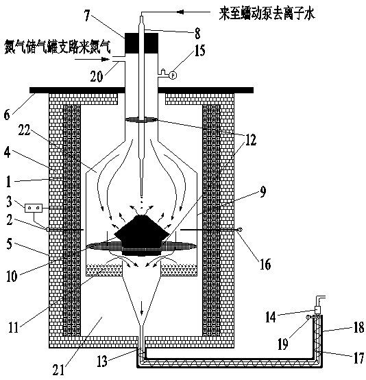 Water vapor generating device and method for SCR denitration catalyst performance detection