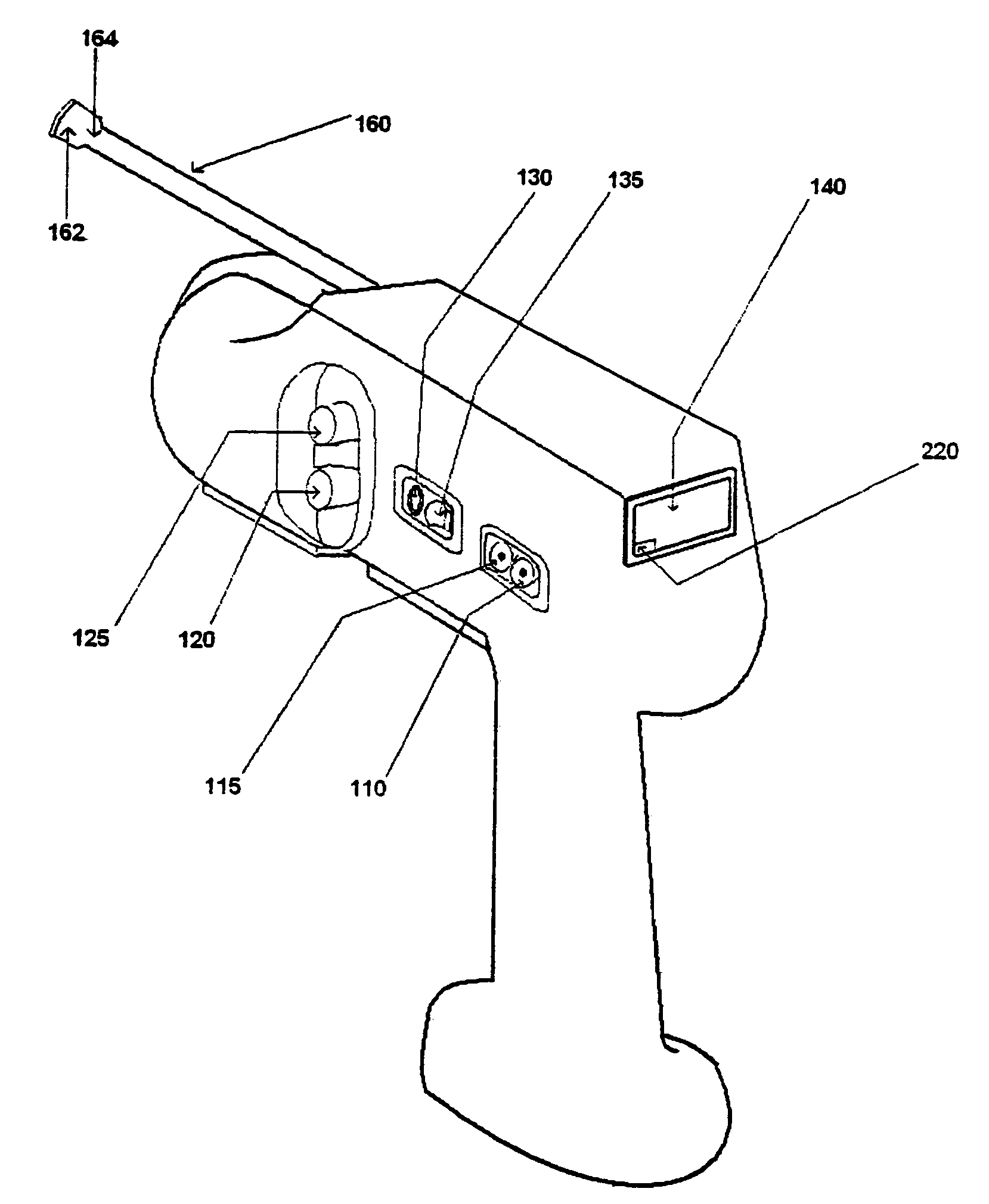 Infrared leak detector