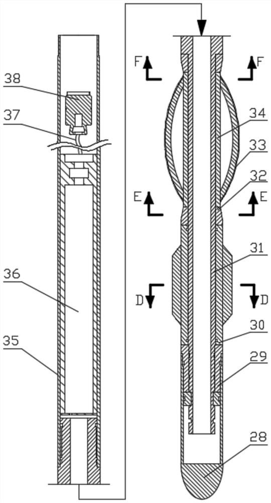 Underground signal receiving and transmitting device