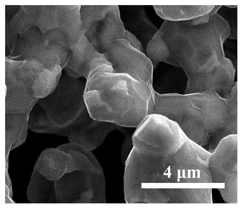 Material adopting thin graphene and metal powder composite structure, preparation method and application thereof